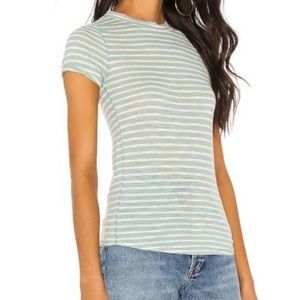 NWT FREE PEOPLE NIGHT SKY STRIPE TEE SHIRT